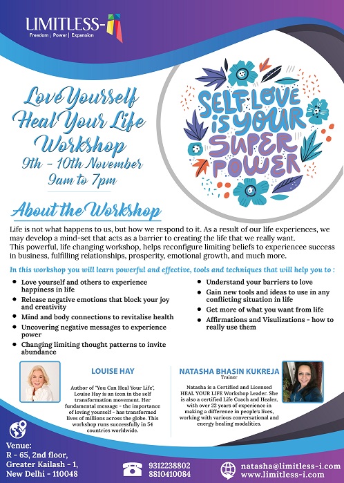 Love Yourself Heal Your Life 2 - Days Workshop