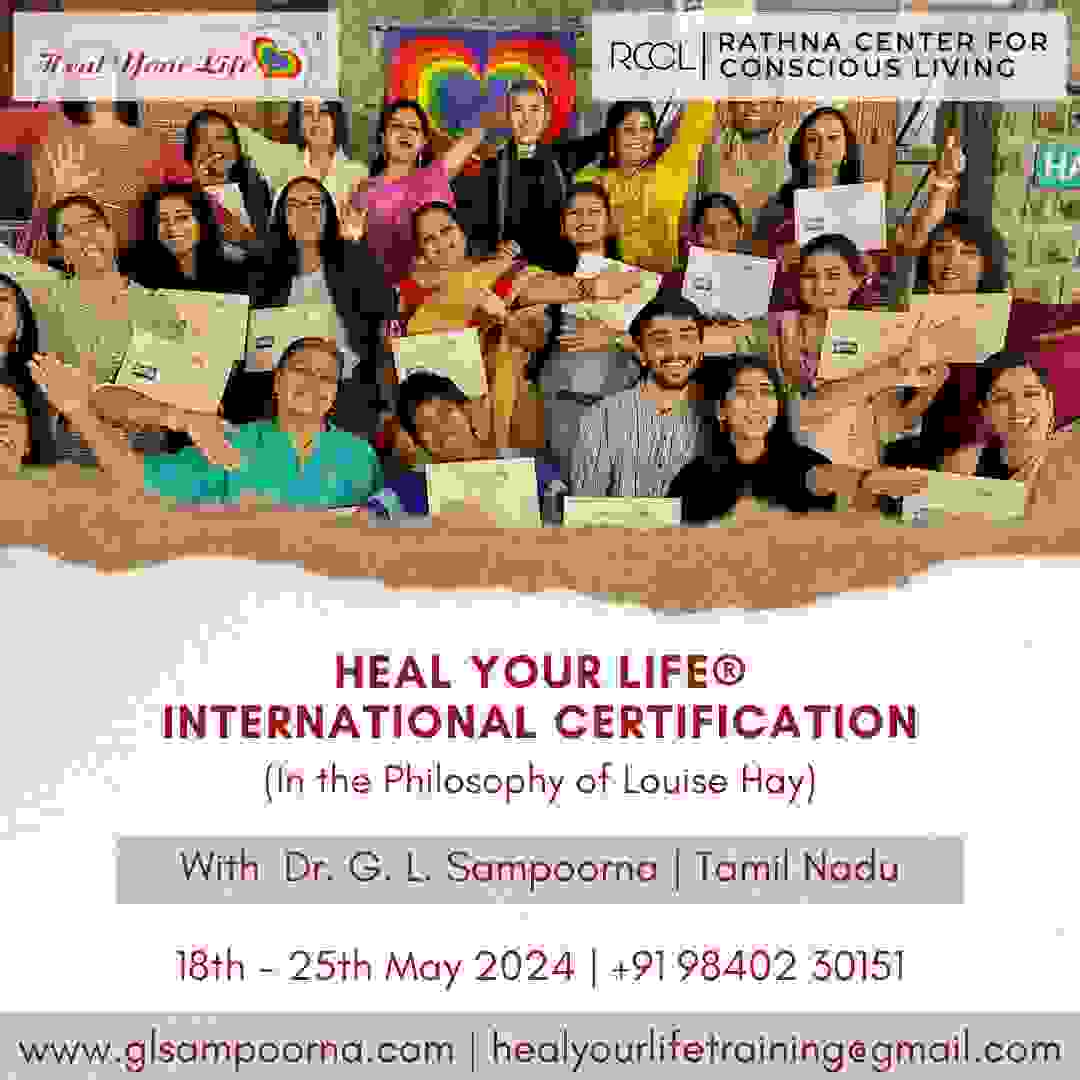 International Heal your Life® Teacher-Training Certification 2024 by Dr. G. L. Sampoorna