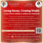 'Loving Money, Creating Wealth' 1-Day Workshop by Priyaa Shukla