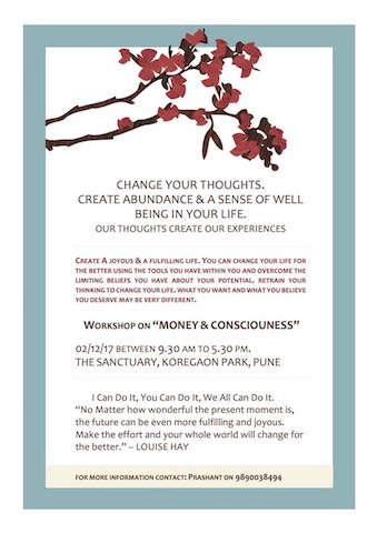 MONEY AND CONSCIOUSNESS WORKSHOP