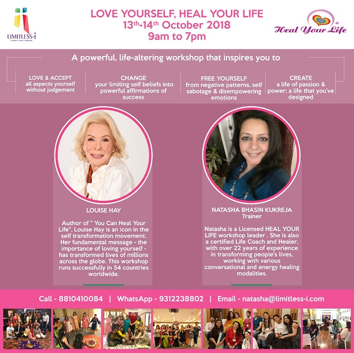 Love yourself, Heal your Life in New Delhi