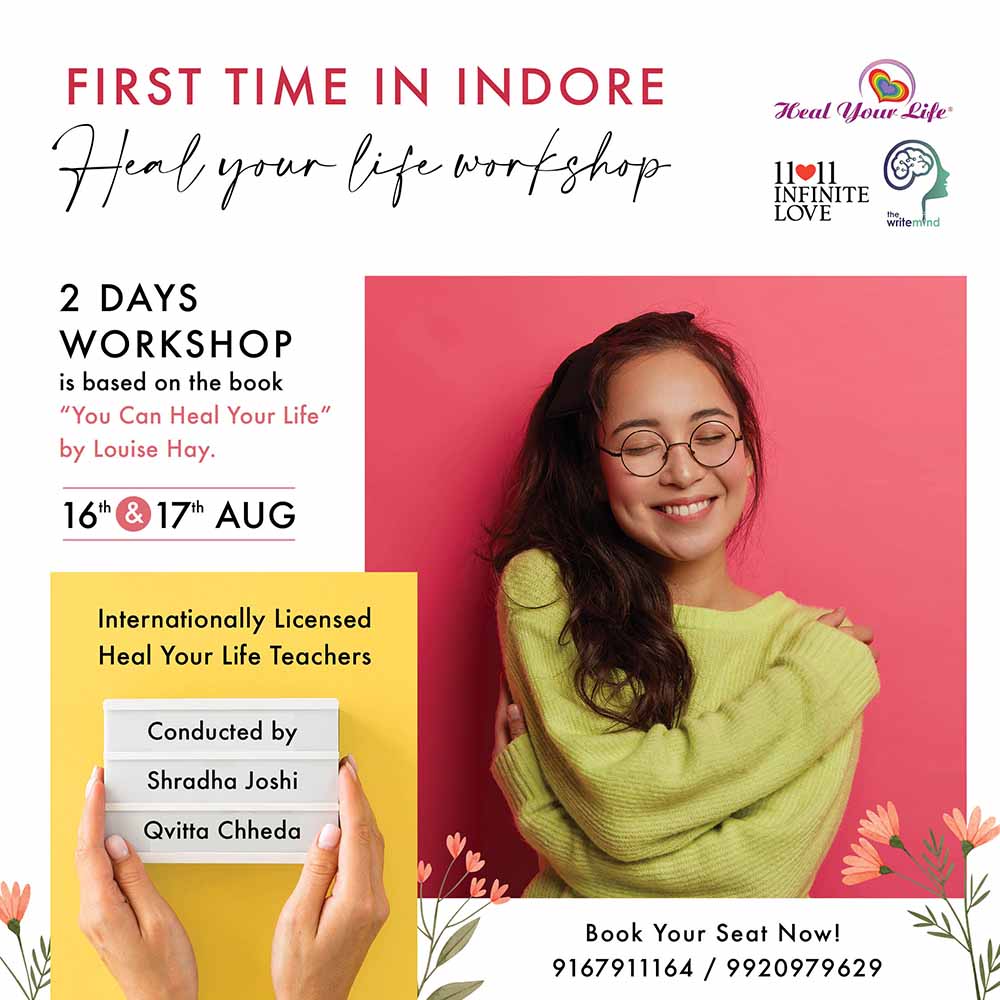 2 Days Heal Your Life Workshop in Indore 16 -17 Aug 2025